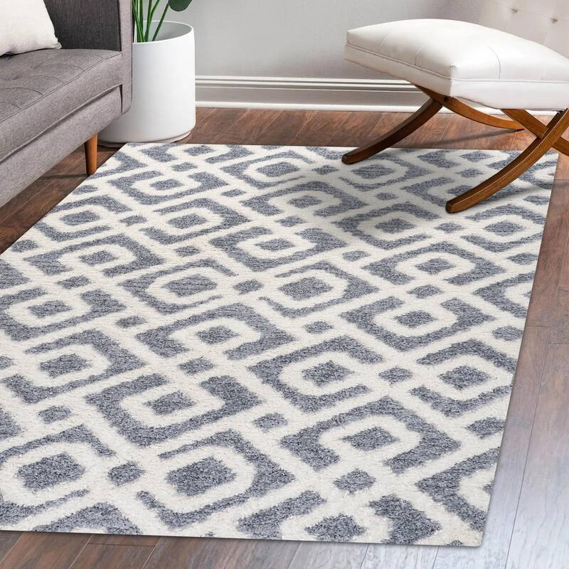 JONATHAN Y Monique Tropical Leaves Area Rug