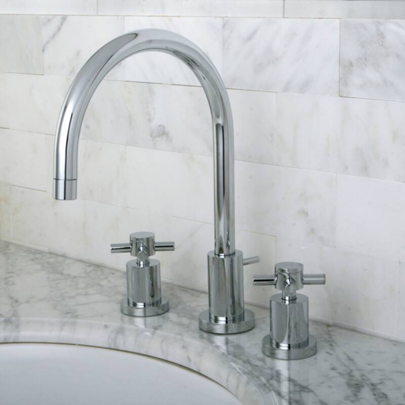 Concord 8 in. Widespread Bathroom Faucet in Polished Chrome