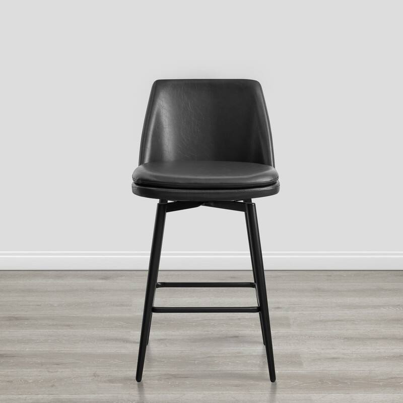 Ariel Counter Height Swivel Barstool Set