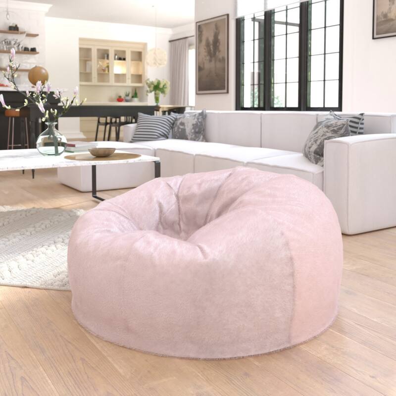 Oversized Refillable Bean Bag Chair for Kids and Adults