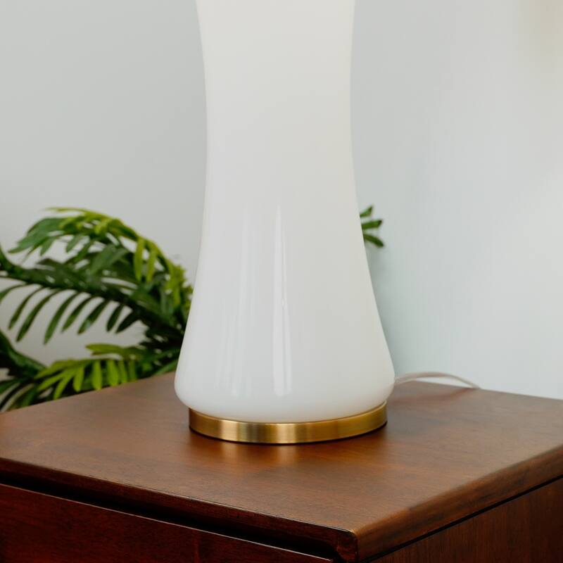 Celestial Gleam Glass Table Lamp