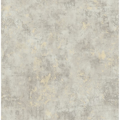 Seabrook Designs Wright Faux Stucco Unpasted Wallpaper