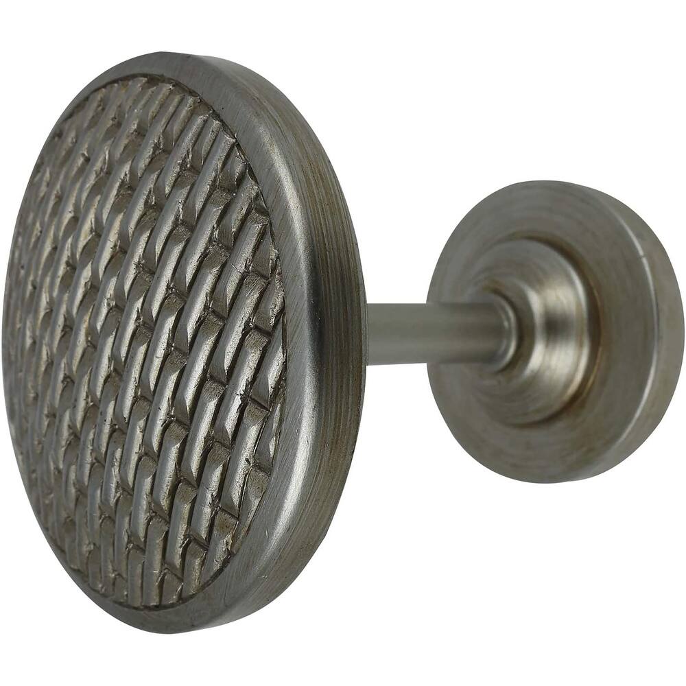 MERIVILLE Set of 2 Woven Window Drapery Medallion Holdbacks