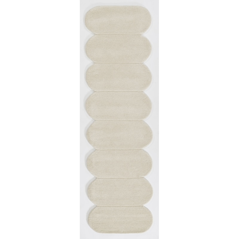 Momeni Claude Hand Tufted Wool Solid Color Area Rug