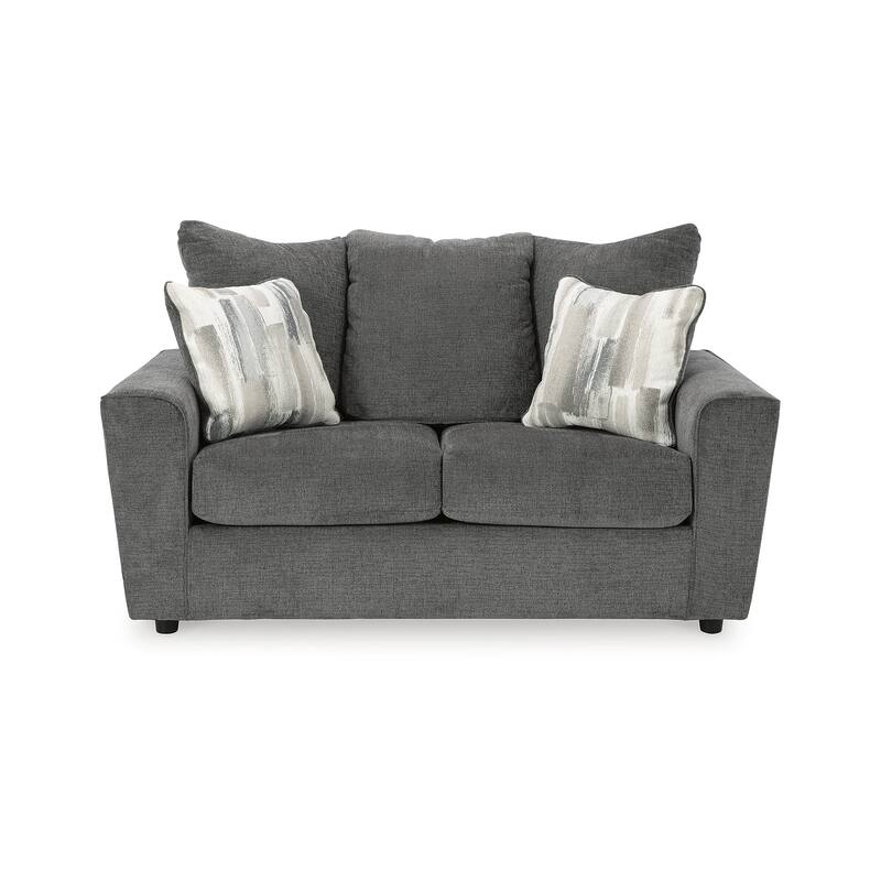 Signature Design by Ashley Stairatt Gray 2-Piece Upholstery Package - 86"W x 38"D x 39"H
