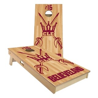 Cleveland CLE Outdoor Cornhole Board Set
