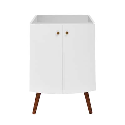 Manoir 24 Bathroom Vanity In White Cabinet Only