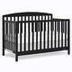 preview thumbnail 1 of 4, Dream On Me Odelle 5 in 1 Convertible Crib - Matte Black Matte Black