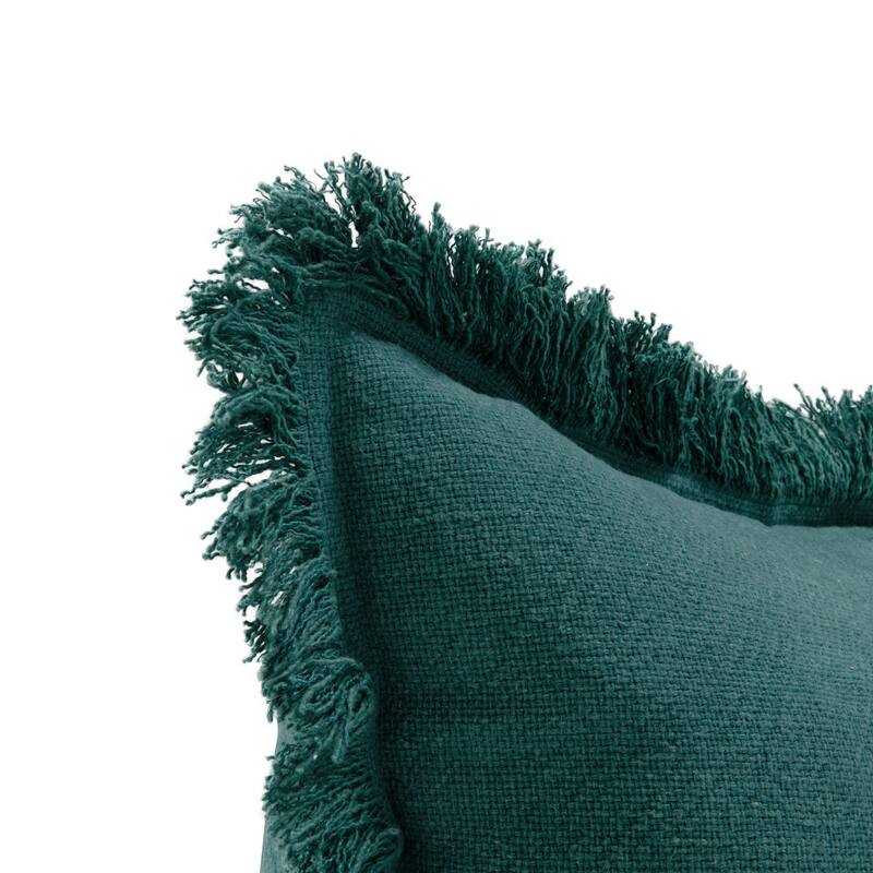 Villa by Classic Home Agatha 22" Linen Blend Throw Pillow