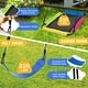 preview thumbnail 8 of 16, EROMMY Heavy-Duty A-Frame Metal Swing Set for Kids - 440lbs Capacity, Includes Saucer Swing & Belt Swing
