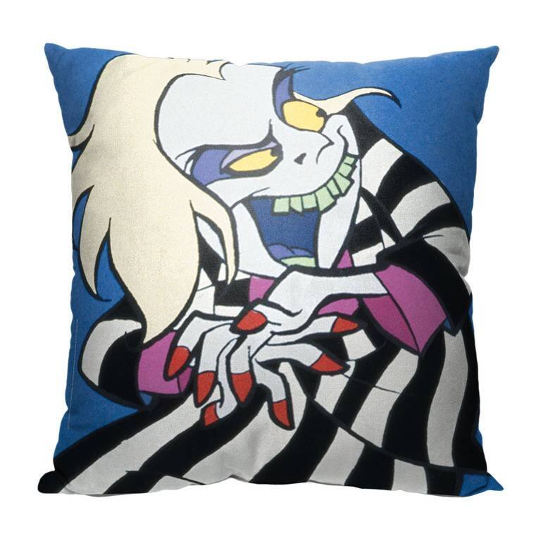 Warner Brothers Beetlejuice 18 Inch Throw Pillow