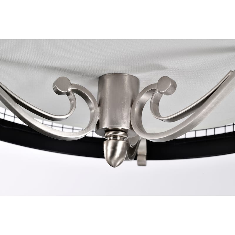 Kantaa 52 Inch Matte Black Industrial Ceiling Fan with Remote - N/A
