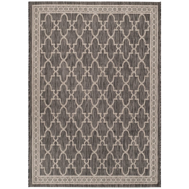 SAFAVIEH Courtyard Shahrzad Indoor/ Outdoor Waterproof Patio Backyard Rug