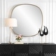 preview thumbnail 2 of 4, Uttermost Webster Antique Gold Mirror - 46.5"W x 46.5"H x 2"D