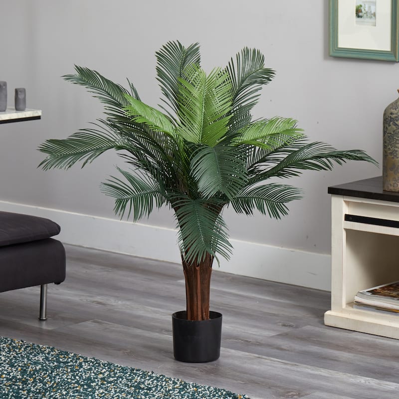 Medieval Artificial Tree - 3 Ft Indoor Outdoor Decor, UV Proof Majestic Foliage, Home Office Accent - 3.33ft.