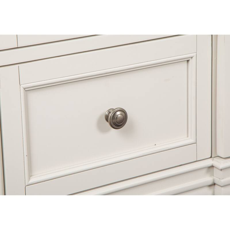 Magnussen Home Willowbrook Egg Shell White With Slight Rub Through Drawer Dresser