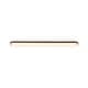 preview thumbnail 14 of 13, Modern Farmhouse Oval Long LED Semi-flush Mount For Kitchen - 38.2 in