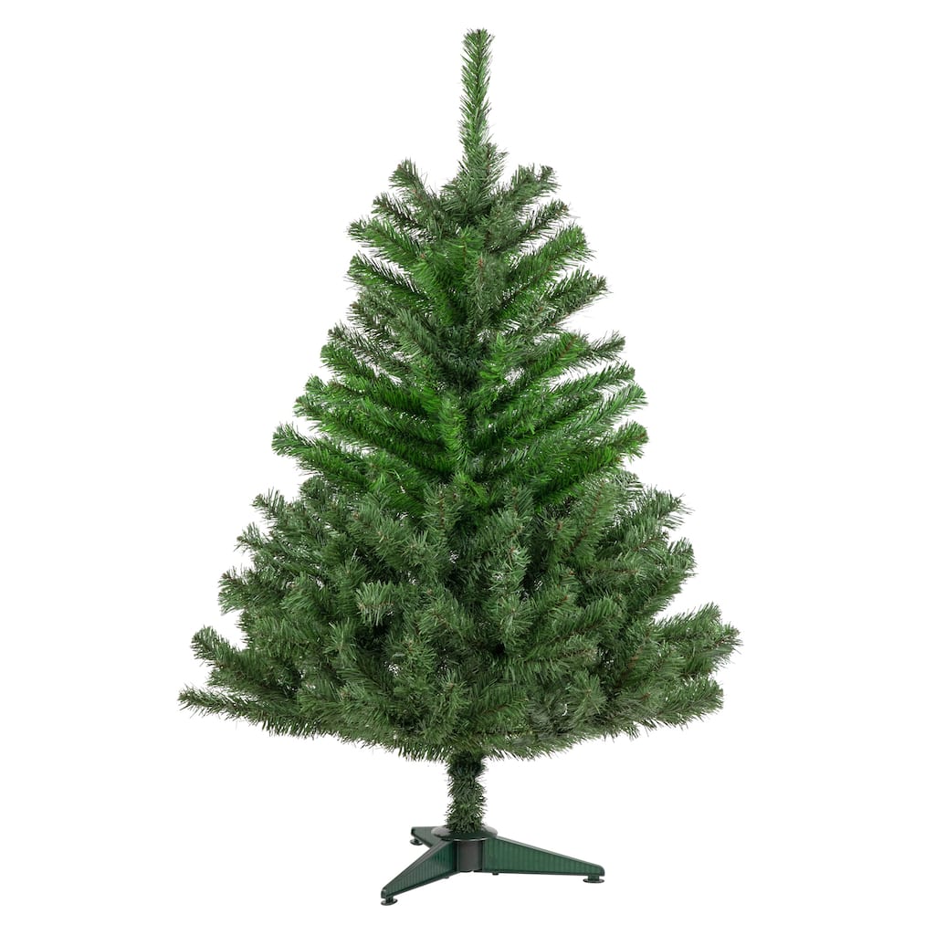 Full Two-Tone Colorado Spruce Artificial Christmas Tree - 4' - Unlit - 4 Foot