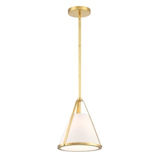 Fulton 1 Light Antique Gold Pendant