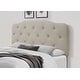 preview thumbnail 2 of 3, Angela Button-tufted Adjustable Headboard