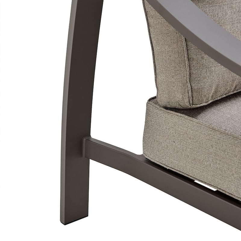 Koda Aluminum 84" Outdoor Sofa with Cushions