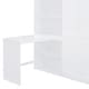 preview thumbnail 16 of 22, Multi-Functional Full Size Bunk Bed with Transformative Wardrobe Space, Integrated Workspace and Shelves, Space-saving