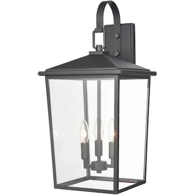 Millennium Lighting Fetterton 3 Light 24" Tall Outdoor Wall Sconce