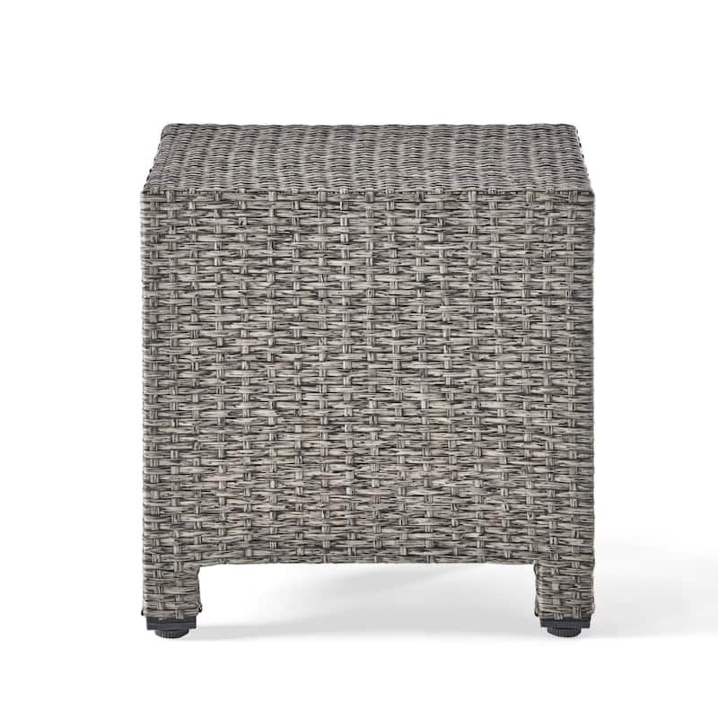 Puerta Outdoor 3-piece Wicker Seating Set with Cushions by Christopher Knight Home