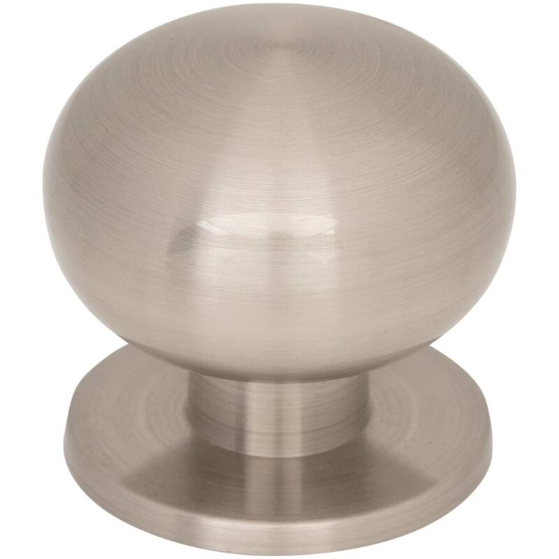 Top Knobs TK3330 Lambert 1-1/4" Mushroom Cabinet Knob from the - Brushed Satin Nickel