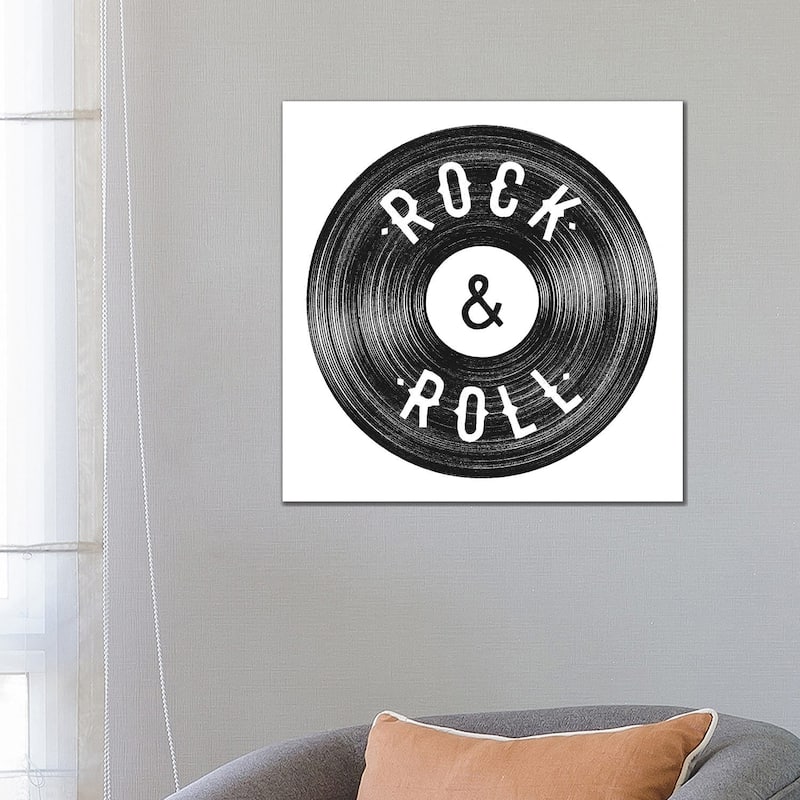 iCanvas "Rock & Roll" by Florent Bodart Canvas Print - 26x26x1.5