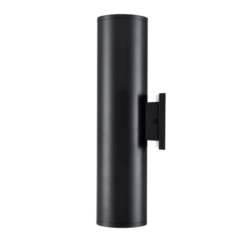 Vegas LED Outdoor Wall Sconce Powder Coated Black