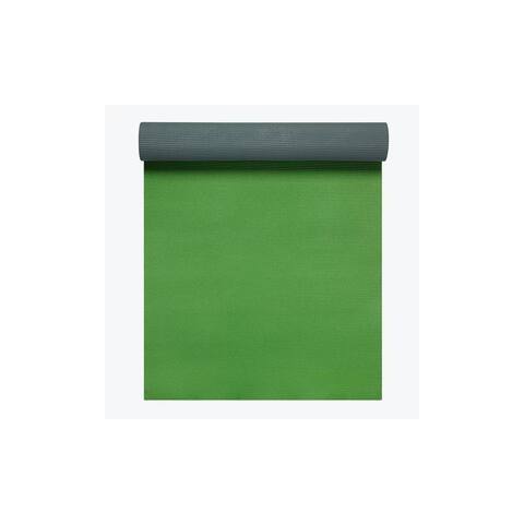 Gaiam 05-59141 gaiam premium 2 color yoga mats 5mm honeydew