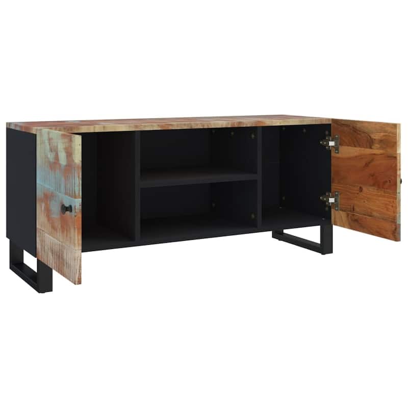 vidaXL TV Stand 41.3"x13"x18.1" Solid Wood Mango