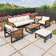 Option Beige Teak Black 5 PCS