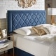 preview thumbnail 5 of 47, Dartington Velvet Fabric Platform Bed by iNSPIRE Q Modern