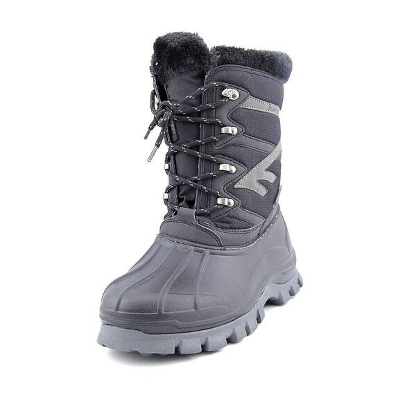 Shop Hi Tec Avalanche Men Round Toe Canvas Black Winter Boot