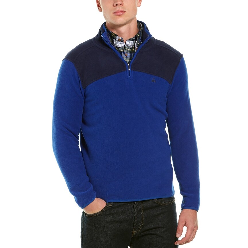 brooks brothers fleece pullover