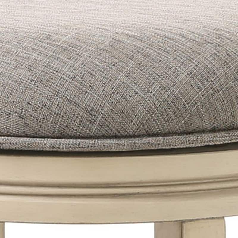 NewRidge Home Victoria 26" Counter Height 360-Degree Swivel Bar Stool