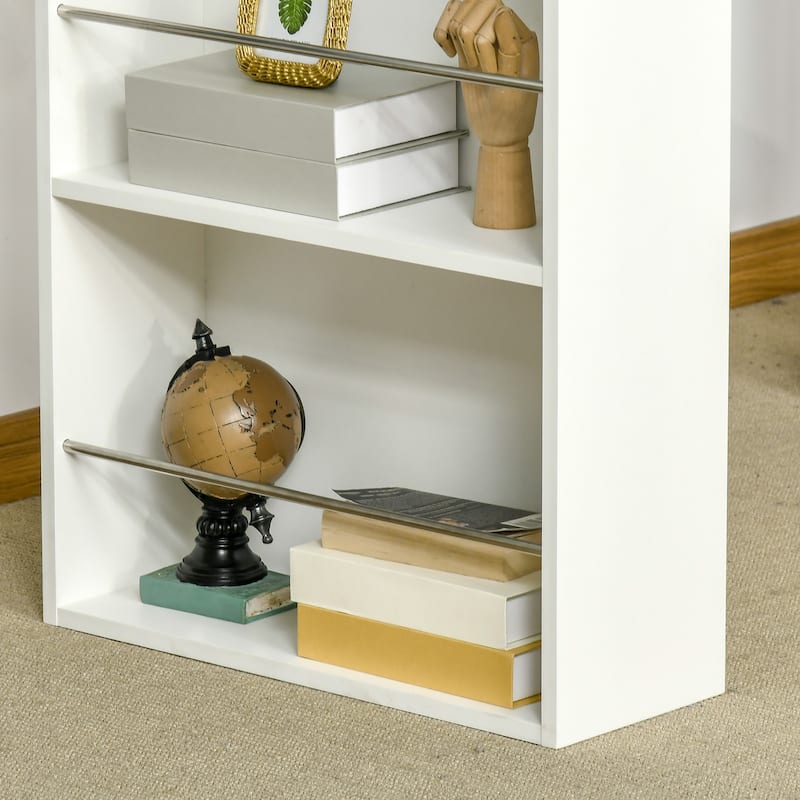 Bar Table With 3 Storage Shelves