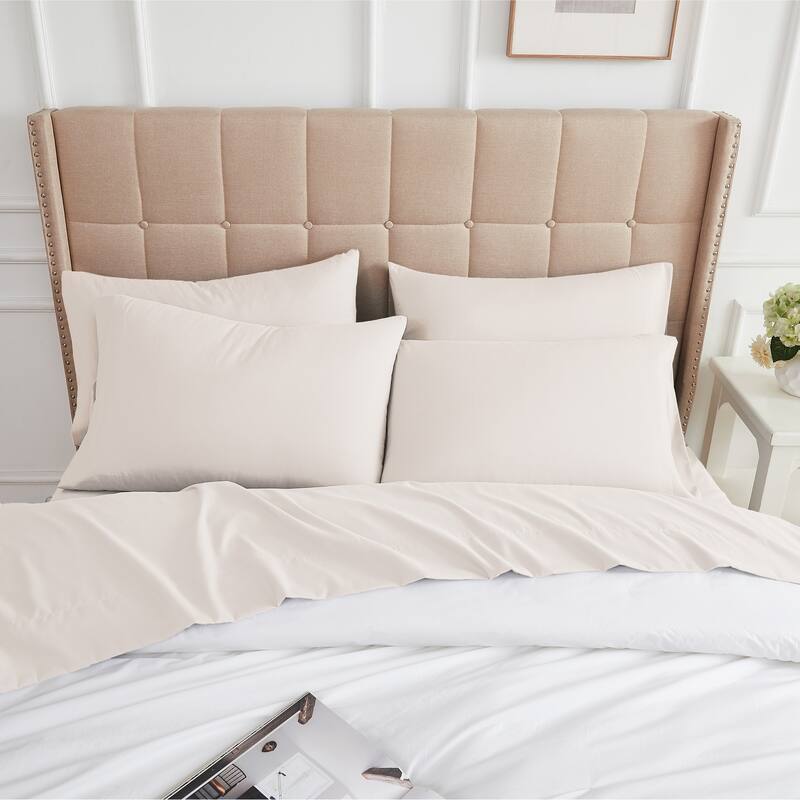 Vilano Comfort Deep Pocket Ultra-Soft 6-piece Bed Sheet Set
