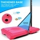 preview thumbnail 8 of 22, Roomfitters Portable Basketball Goal System with Stable Base and Wheels, Adjustable Height 5.6-7ft for Indoor Outdoor