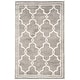 preview thumbnail 155 of 192, SAFAVIEH Amherst Norma Modern Rug 2'6" x 4' - Dark Grey/Beige - Rectangle
