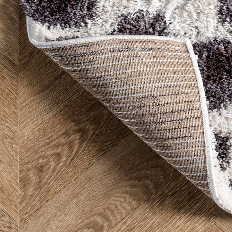 Nuloom Lennon Cozy Shag Leopard Area Rug