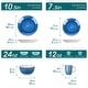 preview thumbnail 32 of 44, vancasso 32-Piece Exquisite Stoneware Dinnerware Set (Service for 8)