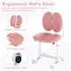 preview thumbnail 28 of 28, Costway Kid’s Study Desk & Chair Set with Tilt Desktop, Pen Holder & - See Details