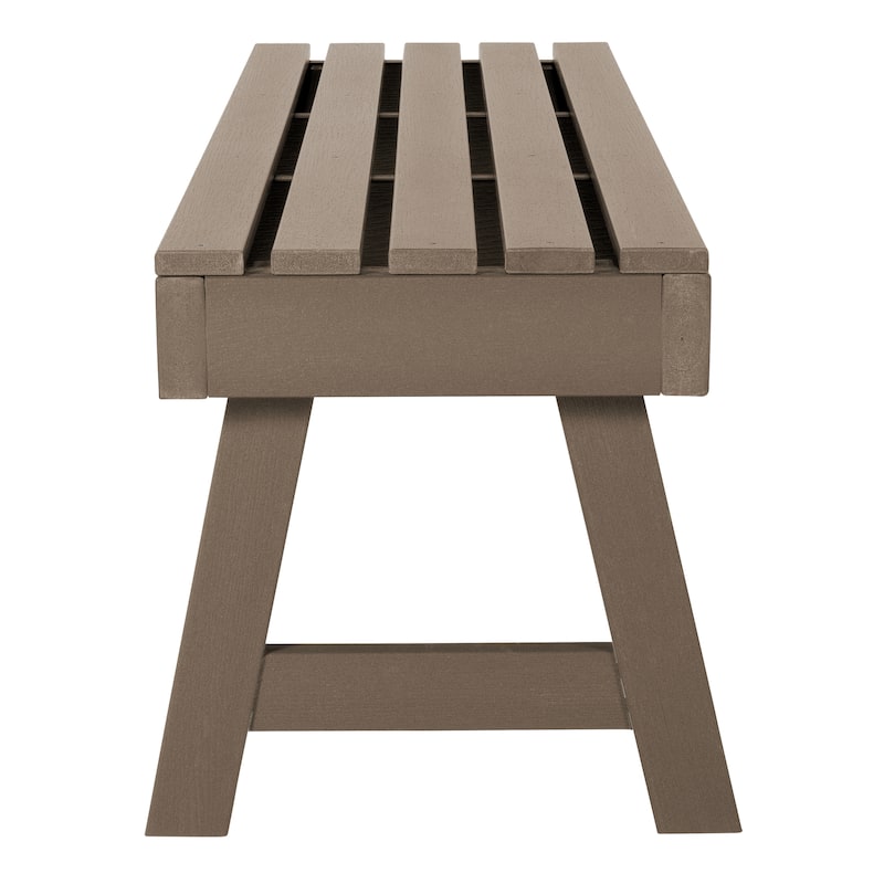 HIGHWOOD Weatherly 4-foot Eco-friendly Synthetic Wood Picnic Bench