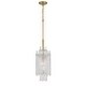preview thumbnail 7 of 5, Crystorama Lighting Group ACK-921 Ackerly 9" Wide Mini Pendant with