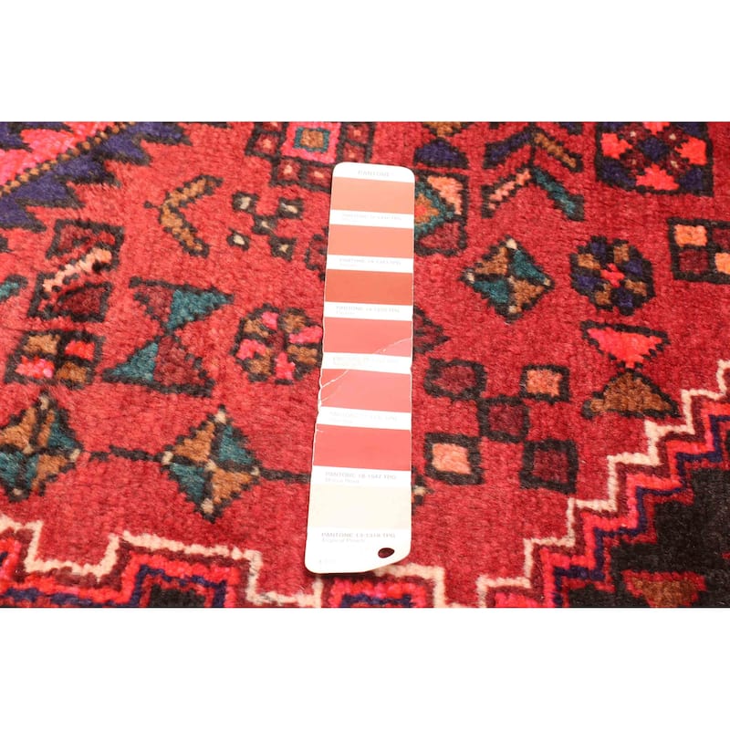 ECARPETGALLERY Hand-knotted Anadol Red Wool Rug - 5'0 x 8'8