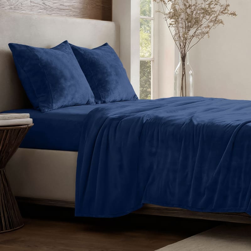 Bare Home Velvety Soft Microplush Sheet Set