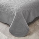 preview thumbnail 50 of 106, MarCielo 3 Piece Cotton Oversized Bedspread Quilt Set Tmonica